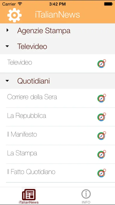iTalianNews Free应用截图