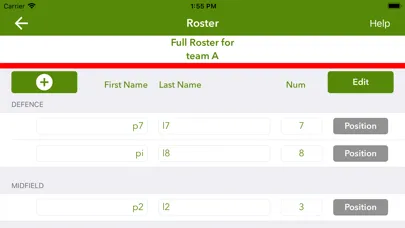 ภาพหน้าจอของ iTrackSoccer - Soccer Stats