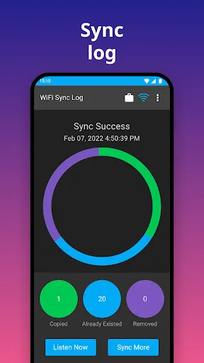 iSyncr: iTunes to Android স্ক্রিনশট