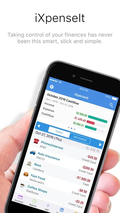 Captures d'écran de iXpenseIt Pro: Manage Money
