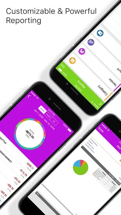 Captures d'écran de iXpenseIt Pro: Manage Money