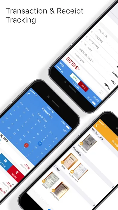 Captures d'écran de iXpenseIt Pro: Manage Money
