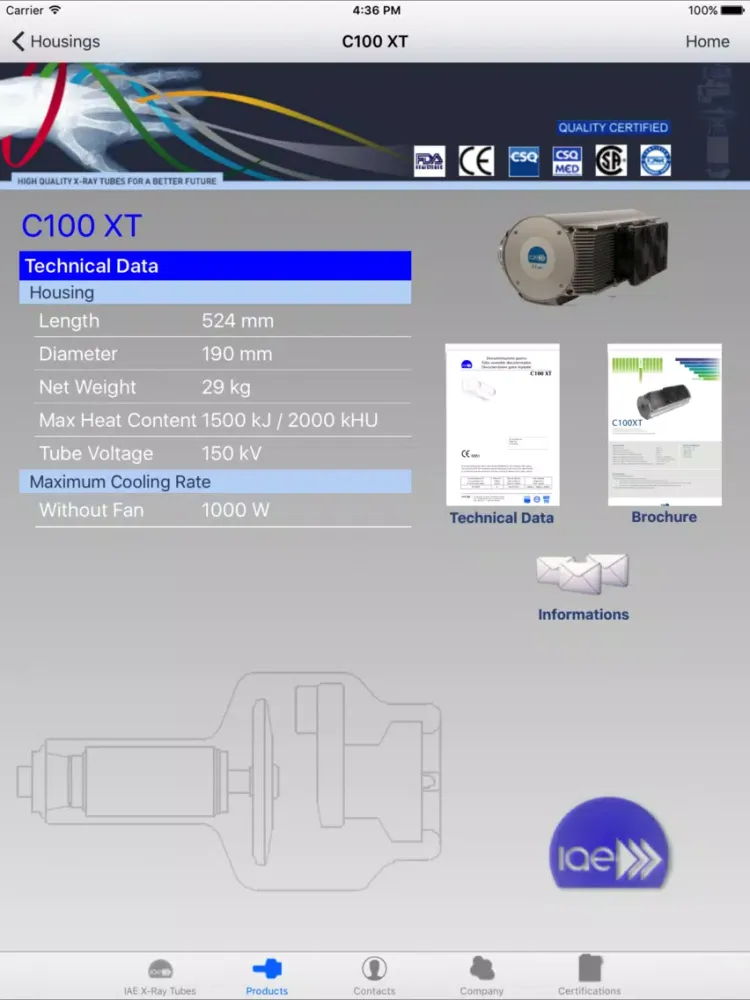 IAE X-Ray iPad  Screenshots