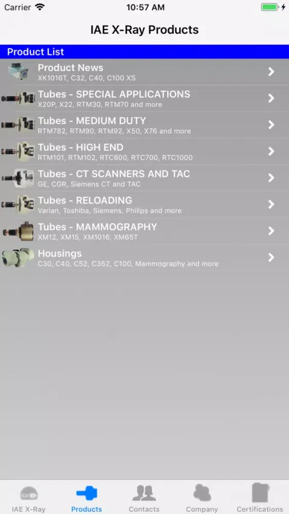 IAE X-Ray Screenshots