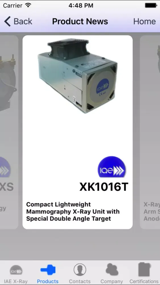 IAE X-Ray Screenshots
