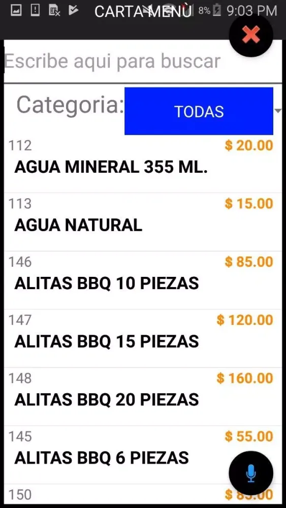 BYRONET RESTAURANTE APP 1.0 Screenshots