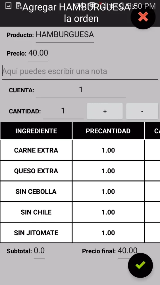 BYRONET RESTAURANTE APP 1.0 Screenshots