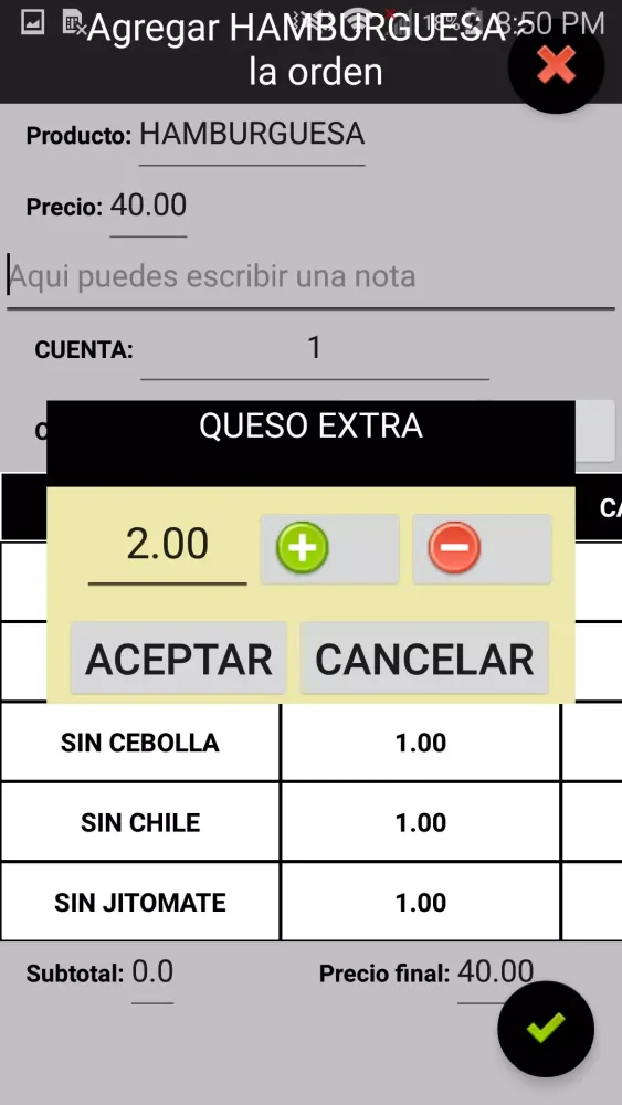 BYRONET RESTAURANTE APP 1.0 Screenshots