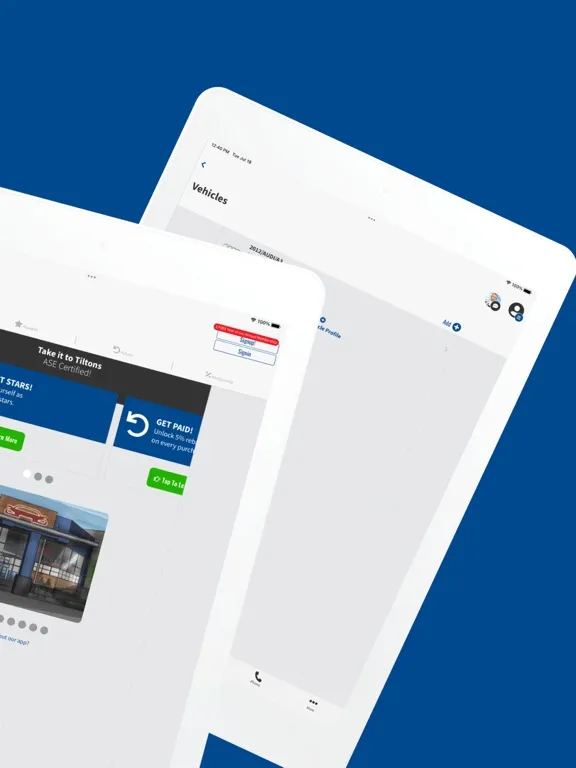 Tiltons Auto iPad  سکرین شاٹس