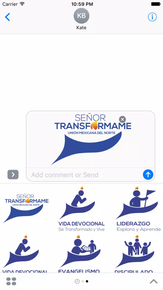 Capturas de tela do Señor Transformame