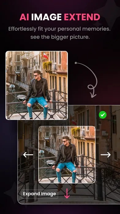 صور Outpainting: AI Image Extender