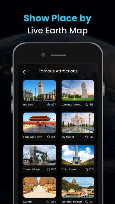 صور Live Earth Maps - 3D Map View