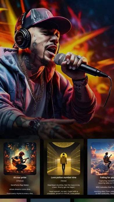 AI Rap Song Lyrics Generator 스크린샷