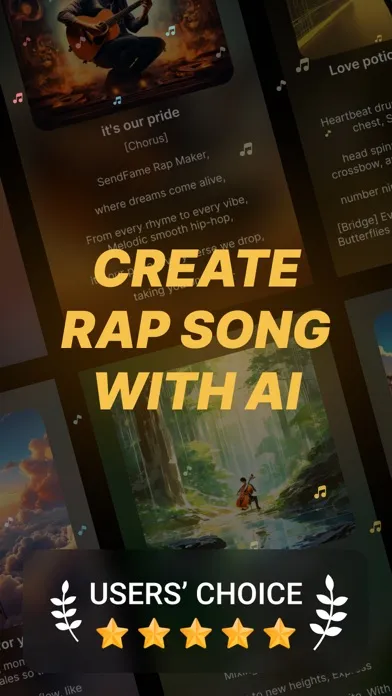 AI Rap Song Lyrics Generator 스크린샷