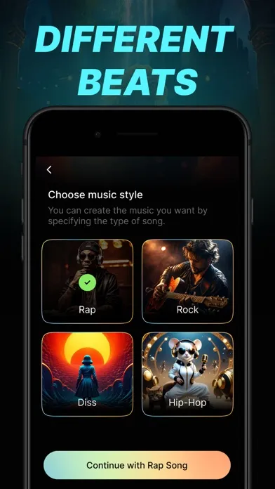 AI Rap Song Lyrics Generator 스크린샷