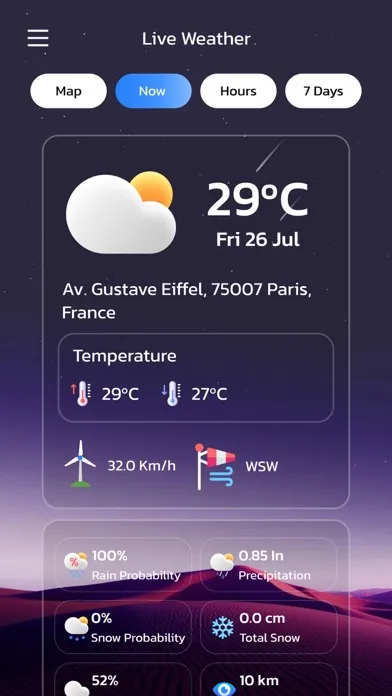 Radar Map - Live Earth Weather سکرین شاٹس