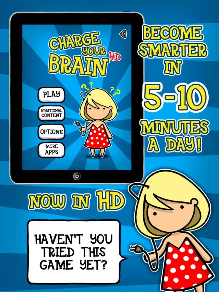 Charge Your Brain HD Premium iPad  Screenshots