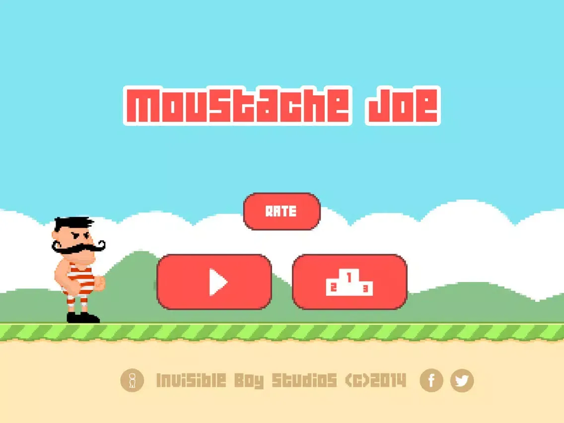 تصاویر Moustache Joe iPad