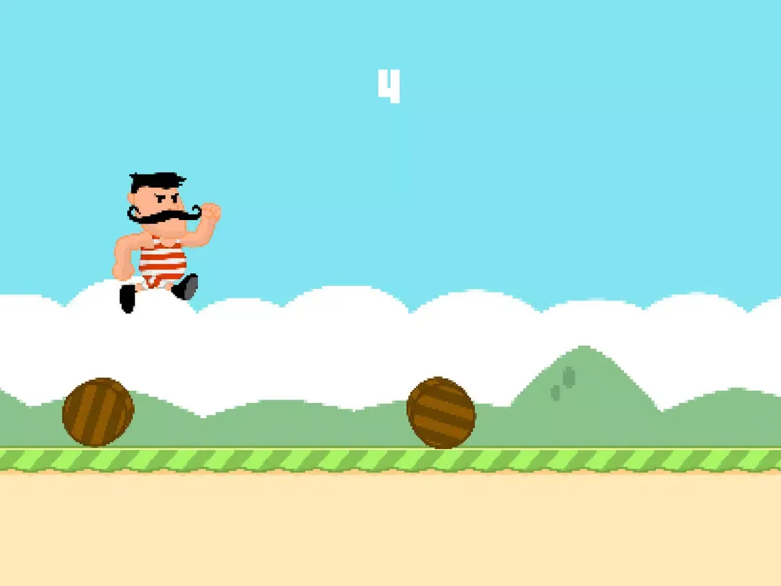 تصاویر Moustache Joe iPad