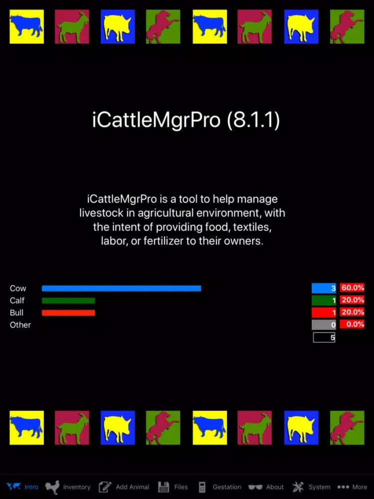 iCattleMgrPro iPad  Screenshots