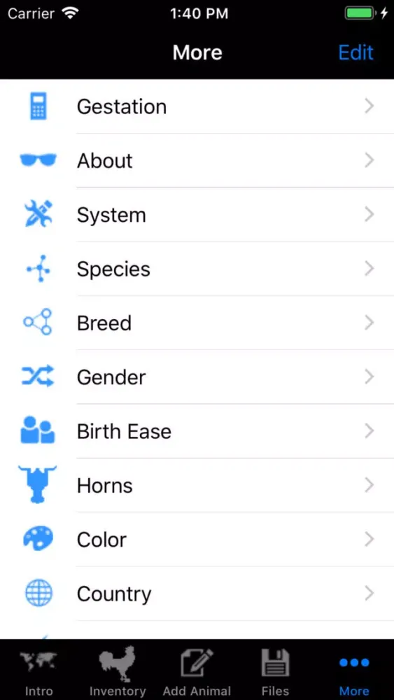 iCattleMgrPro Screenshots