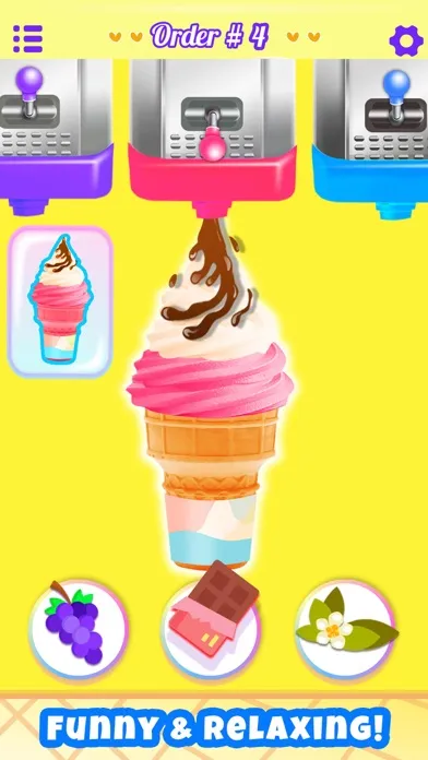 Ice Cream Maker: Cooking Games Ekran Görüntüleri