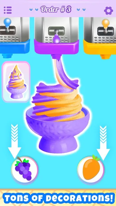 Ice Cream Maker: Cooking Games Ekran Görüntüleri