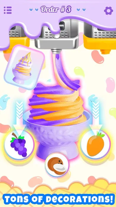 Ice Cream Maker: Cooking Games Ekran Görüntüleri