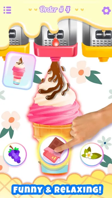 Ice Cream Maker: Cooking Games Ekran Görüntüleri