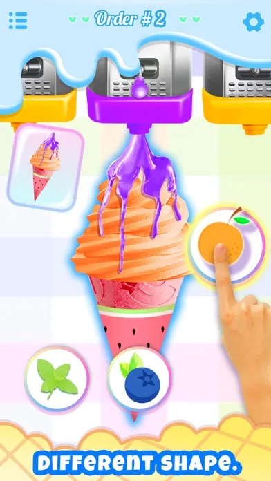 Ice Cream Maker: Cooking Games Ekran Görüntüleri