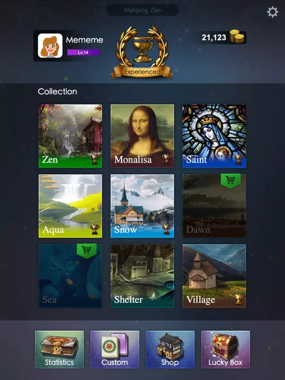 Mahjong Zen: ASMR iPad 应用截图