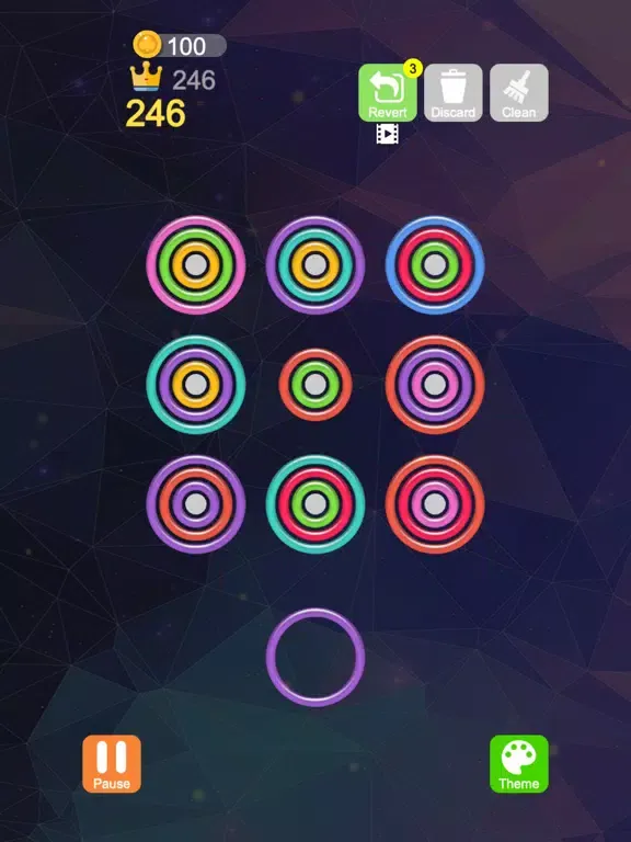 Ảnh chụp màn hình của Rings Puzzle: ASMR iPad 