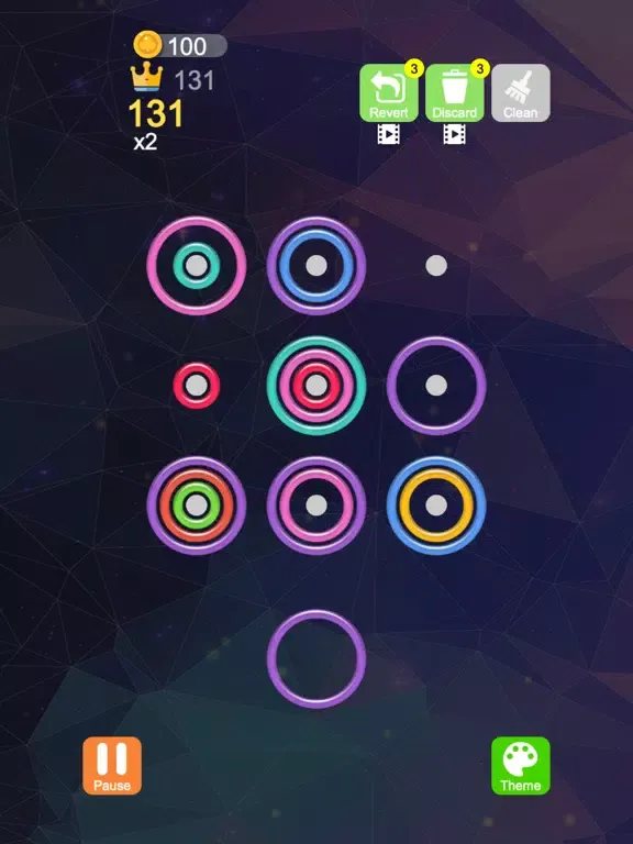 Ảnh chụp màn hình của Rings Puzzle: ASMR iPad 