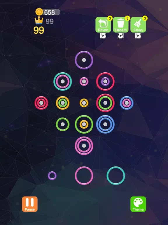 Ảnh chụp màn hình của Rings Puzzle: ASMR iPad 
