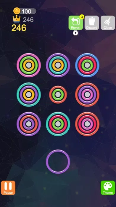 Ảnh chụp màn hình của Rings Puzzle: ASMR