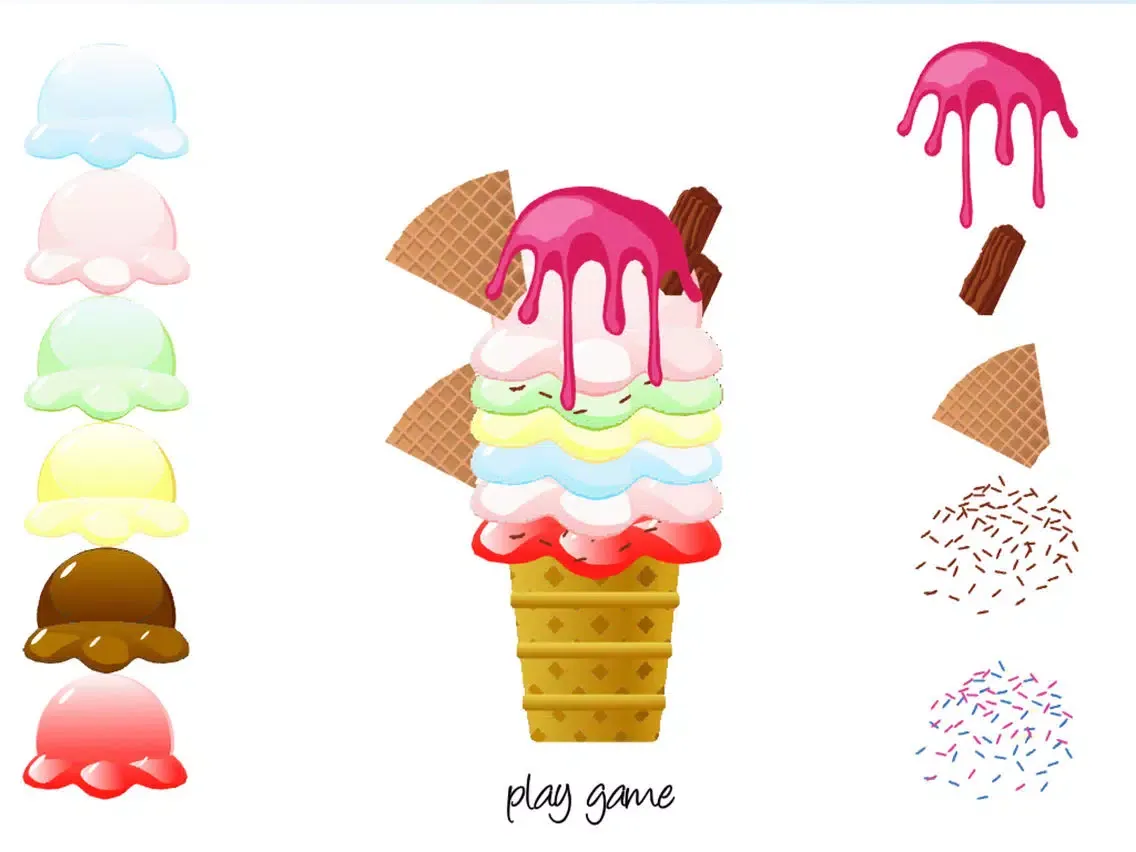 Captures d'écran de Ice Cream Fun iPad 