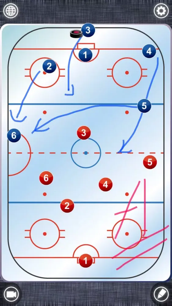 Скриншоты IceHockey Board Free