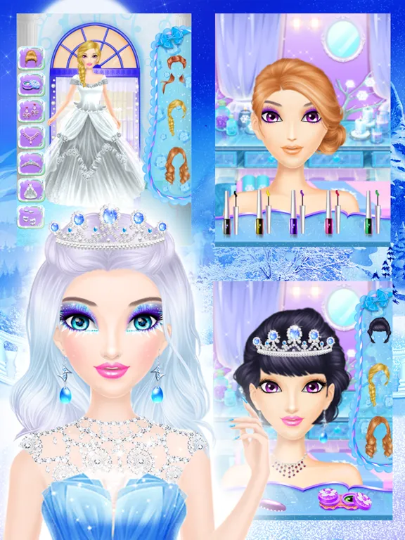 Capturas de pantalla de Ice Queen Makeover & Makeup iPad 