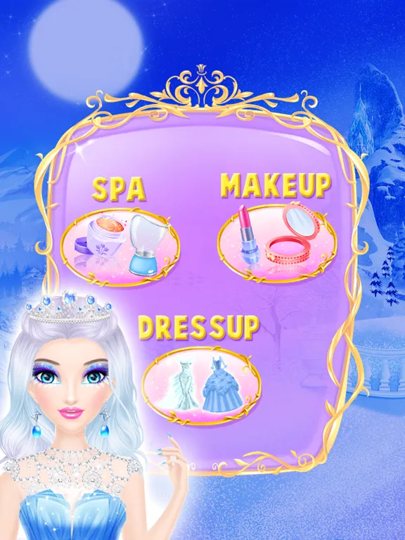 Capturas de pantalla de Ice Queen Makeover & Makeup iPad 