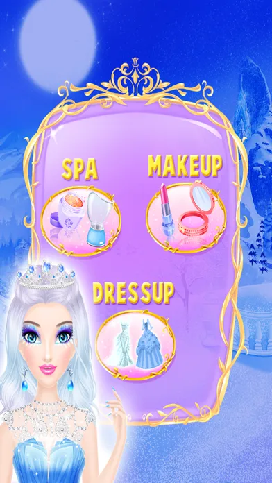 Capturas de pantalla de Ice Queen Makeover & Makeup