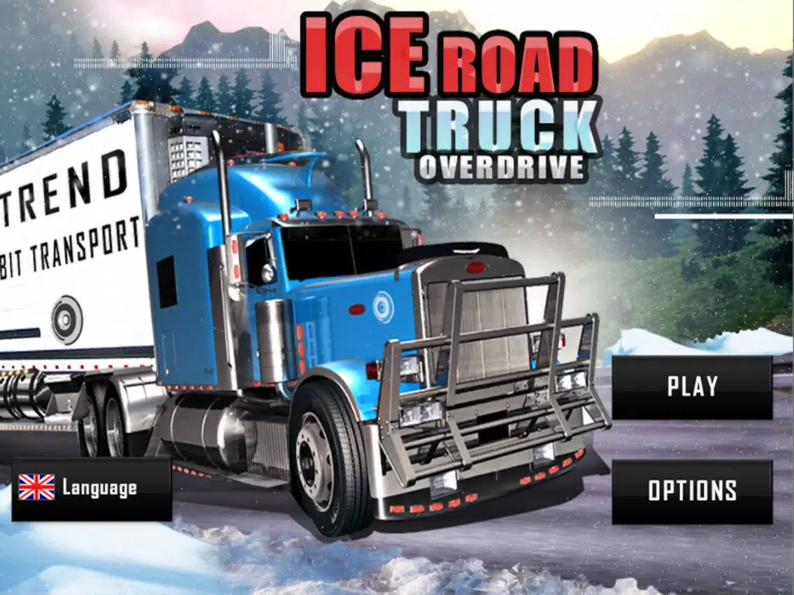 Capturas de pantalla de Ice Road Truck Simulator Race iPad 
