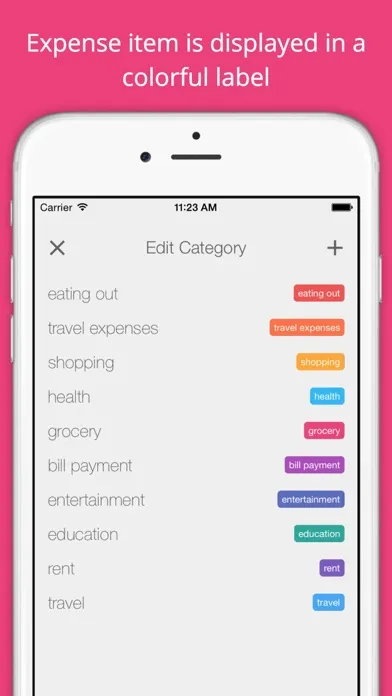 Spends - pocket money book应用截图
