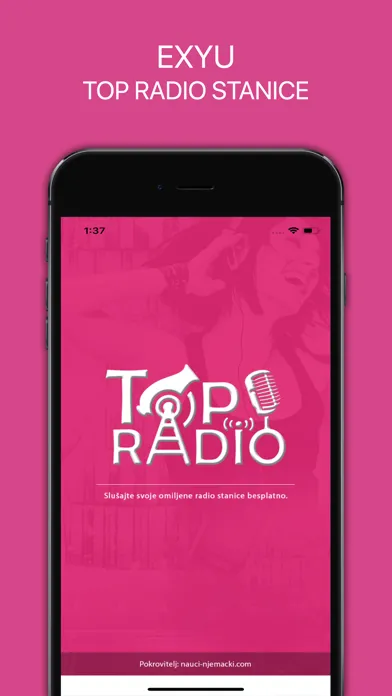 Captures d'écran de Top Radio - Balkan Radio EXYU