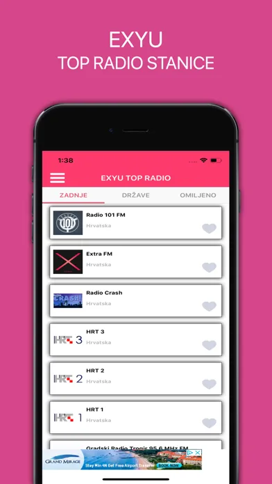 Captures d'écran de Top Radio - Balkan Radio EXYU