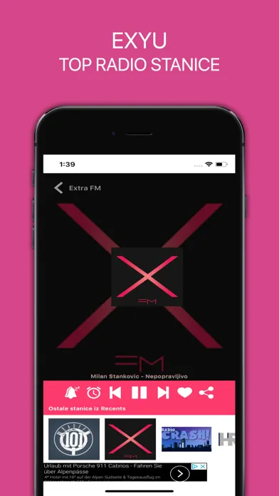 Captures d'écran de Top Radio - Balkan Radio EXYU