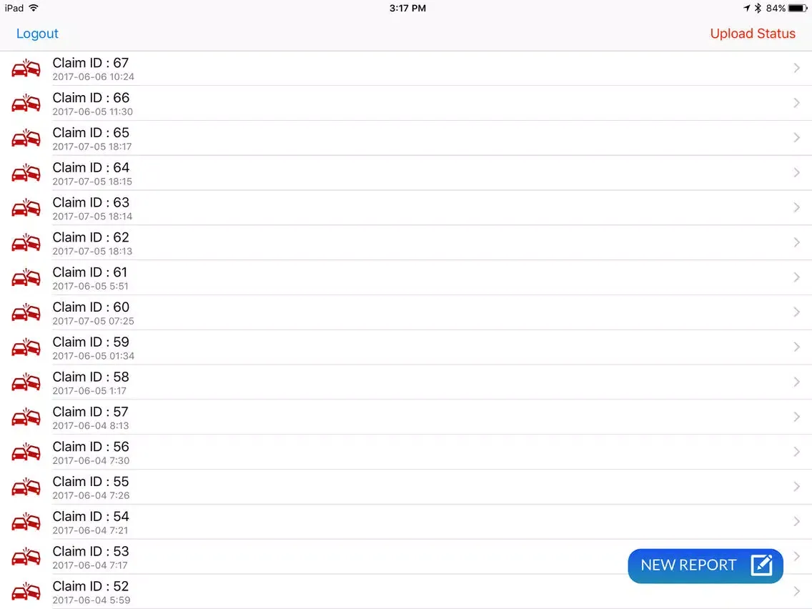 iTrack Insurance iPad  Ekran Görüntüleri