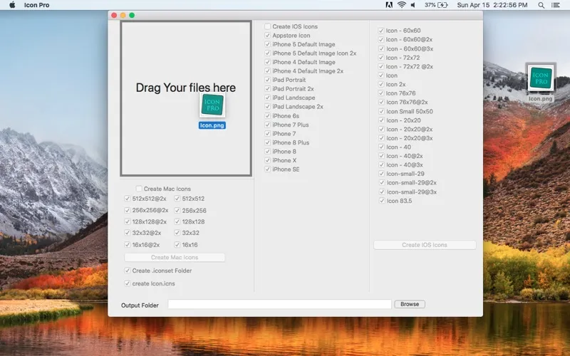 Captures d'écran de Icon Pro - App Icon Creator