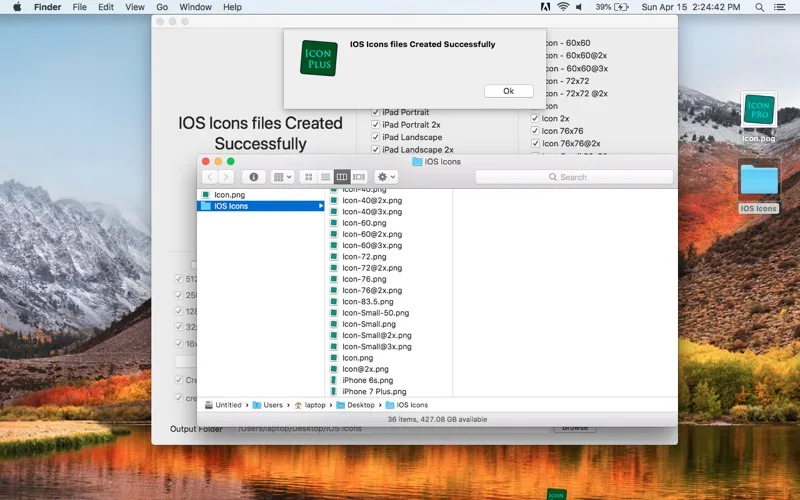 Captures d'écran de Icon Pro - App Icon Creator