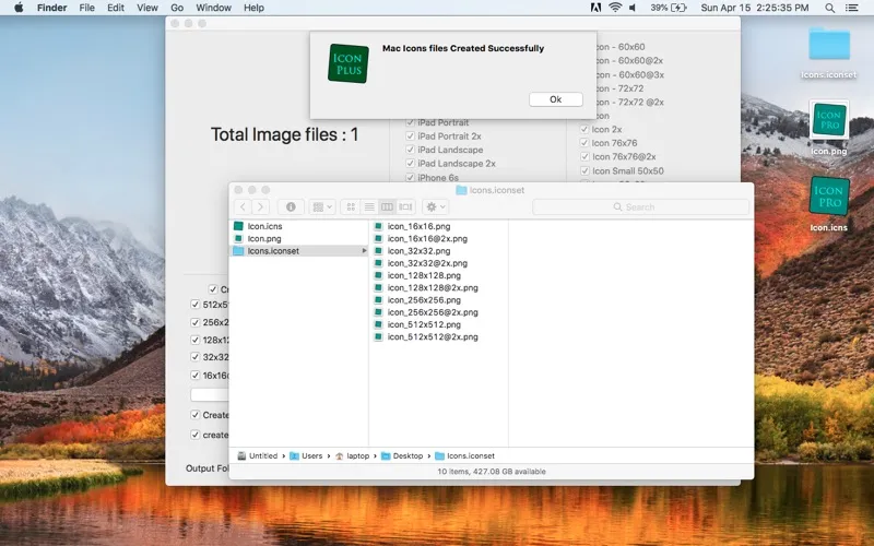 Captures d'écran de Icon Pro - App Icon Creator