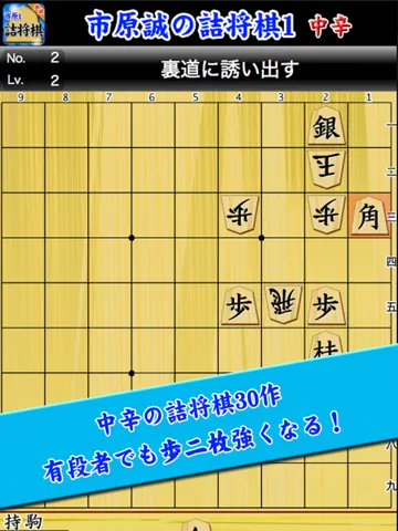 市原誠の詰将棋 iPad 應用截圖